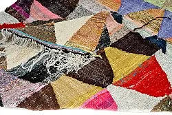 Marokkaanse Berber tapijt Boucherouite 145 x 270 cm