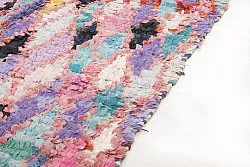 Marokkaanse Berber tapijt Boucherouite 220 x 105 cm
