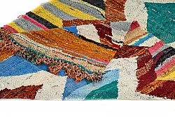 Marokkaanse Berber tapijt Boucherouite 125 x 225 cm