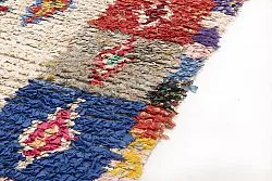 Marokkaanse Berber tapijt Boucherouite 155 x 120 cm