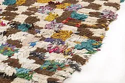Marokkaanse Berber tapijt Boucherouite 215 x 130 cm
