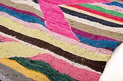 Marokkaanse Berber tapijt Boucherouite 135 x 260 cm