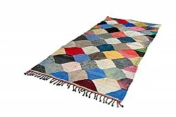 Marokkaanse Berber tapijt Boucherouite 145 x 300 cm