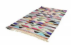 Marokkaanse Berber tapijt Boucherouite 145 x 250 cm