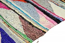 Marokkaanse Berber tapijt Boucherouite 145 x 250 cm