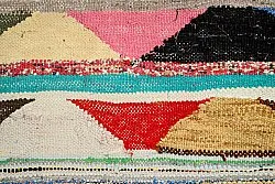 Marokkaanse Berber tapijt Boucherouite 145 x 250 cm