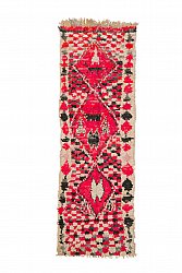 Marokkaanse Berber tapijt Boucherouite 265 x 85 cm