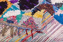 Marokkaanse Berber tapijt Boucherouite 210 x 130 cm