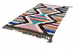 Marokkaanse Berber tapijt Boucherouite 135 x 245 cm