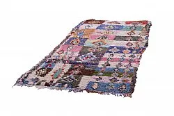 Marokkaanse Berber tapijt Boucherouite 275 x 145 cm