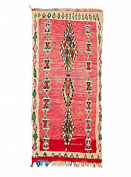 Marokkaanse Berber tapijt Boucherouite 225 x 90 cm