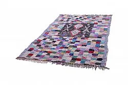 Marokkaanse Berber tapijt Boucherouite 215 x 135 cm