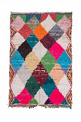 Marokkaanse Berber tapijt Boucherouite 230 x 145 cm