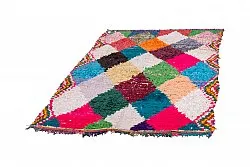 Marokkaanse Berber tapijt Boucherouite 230 x 145 cm