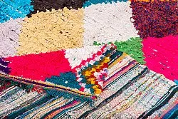 Marokkaanse Berber tapijt Boucherouite 230 x 145 cm