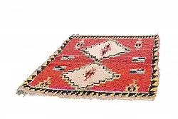 Marokkaanse Berber tapijt Boucherouite 145 x 115 cm