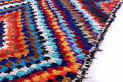 Marokkaanse Berber tapijt Boucherouite 210 x 140 cm