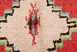 Marokkaanse Berber tapijt Boucherouite 145 x 115 cm