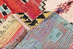 Marokkaanse Berber tapijt Boucherouite 145 x 115 cm