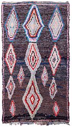 Marokkaanse Berber tapijt Boucherouite 270 x 150 cm