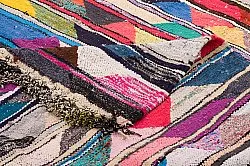 Marokkaanse Berber tapijt Boucherouite 130 x 225 cm
