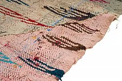 Marokkaanse Berber tapijt Boucherouite 135 x 245 cm