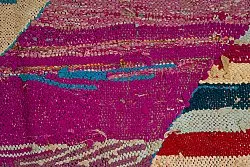 Marokkaanse Berber tapijt Boucherouite 135 x 245 cm