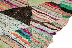 Marokkaanse Berber tapijt Boucherouite 140 x 250 cm
