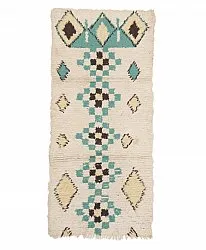 Marokkaanse Berber tapijt Boucherouite 175 x 85 cm