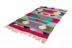 Marokkaanse Berber tapijt Boucherouite 145 x 250 cm