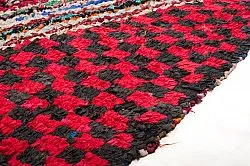 Marokkaanse Berber tapijt Boucherouite 255 x 145 cm