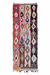 Marokkaanse Berber tapijt Boucherouite 295 x 105 cm