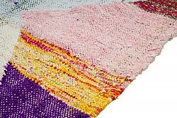 Marokkaanse Berber tapijt Boucherouite 140 x 255 cm