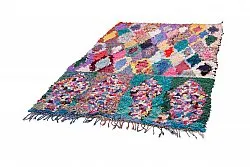 Marokkaanse Berber tapijt Boucherouite 205 x 140 cm