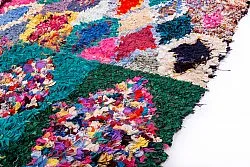 Marokkaanse Berber tapijt Boucherouite 205 x 140 cm