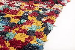 Marokkaanse Berber tapijt Boucherouite 255 x 125 cm