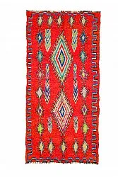 Marokkaanse Berber tapijt Boucherouite 285 x 135 cm