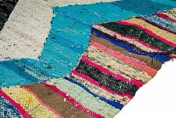 Marokkaanse Berber tapijt Boucherouite 140 x 255 cm