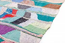 Marokkaanse Berber tapijt Boucherouite 250 x 130 cm