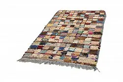 Marokkaanse Berber tapijt Boucherouite 205 x 115 cm