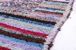 Marokkaanse Berber tapijt Boucherouite 280 x 110 cm
