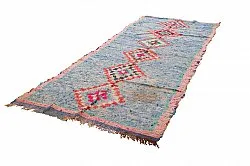 Marokkaanse Berber tapijt Boucherouite 125 x 340 cm