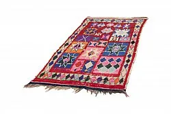 Marokkaanse Berber tapijt Boucherouite 210 x 125 cm