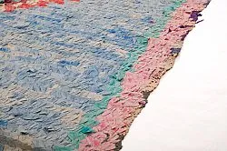 Marokkaanse Berber tapijt Boucherouite 125 x 340 cm