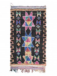 Marokkaanse Berber tapijt Boucherouite 260 x 150 cm