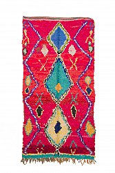 Marokkaanse Berber tapijt Boucherouite 240 x 120 cm