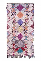 Marokkaanse Berber tapijt Boucherouite 265 x 135 cm