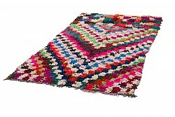 Marokkaanse Berber tapijt Boucherouite 245 x 135 cm