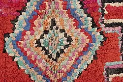 Marokkaanse Berber tapijt Boucherouite 185 x 110 cm