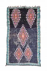 Marokkaanse Berber tapijt Boucherouite 245 x 135 cm